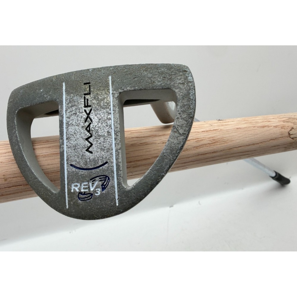 Maxfli Rev3 Junior Mallet Putter 30.5 Inch RH Steel Youth Kids Golf Club